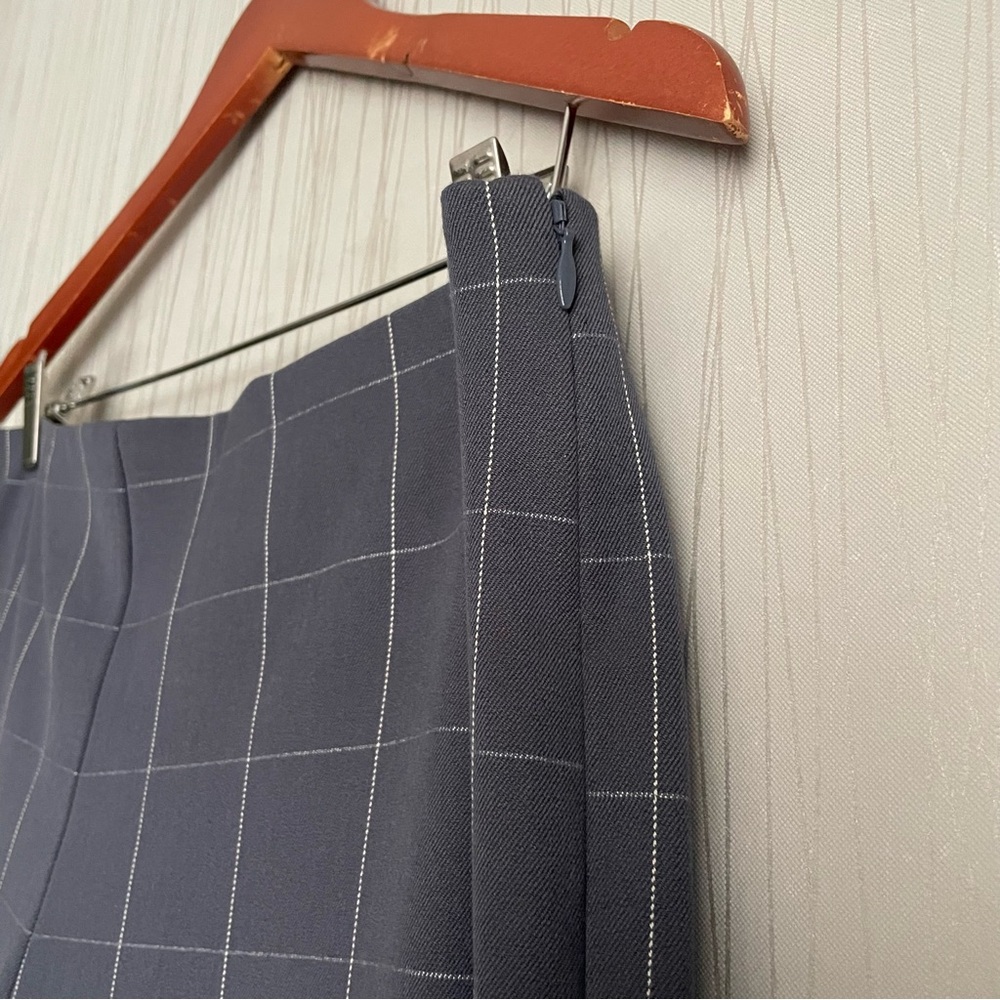 A New Day Gray Plaid Pants Size 14 - Picture 4 of 8